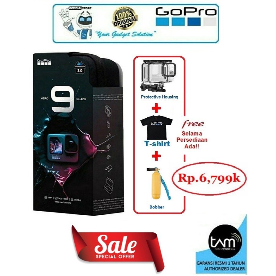 Gopro Hero 9 Kamera Action Garansi 1 Tahun