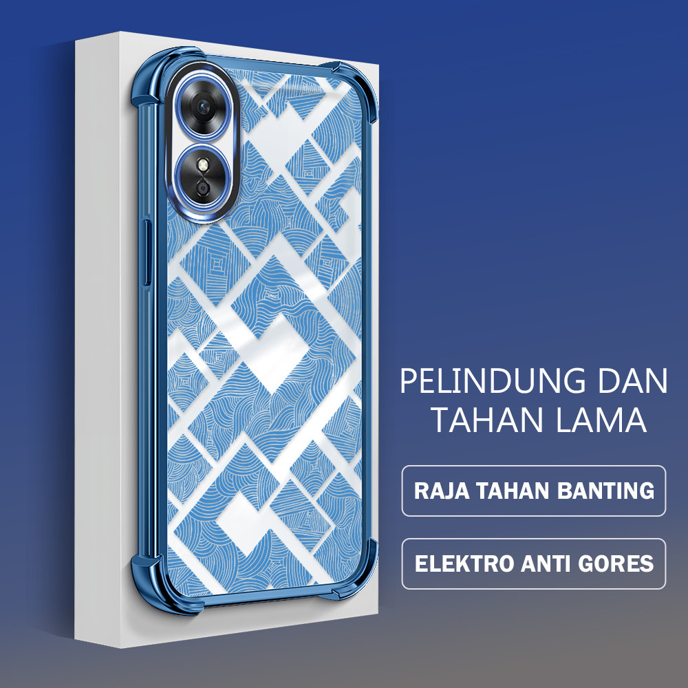 Casing Hp Untuk OPPO A17 A17K Mode Cassing Kesing Phone Case Softcase Cool 0129 SJ
