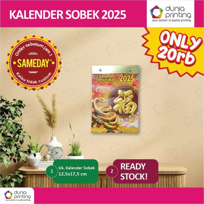 

KALENDER 2025 / KALENDER MEJA 2025