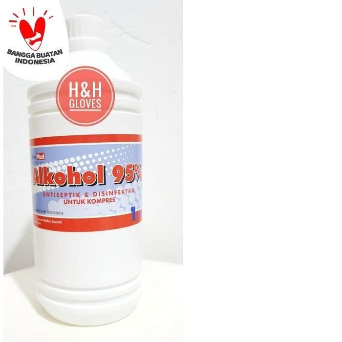 ALKOHOL 95% 1 LITER / ALKOHOL 95% / ALKOHOL ONEMED 1 LITER / ALKOHOL 1 LITER