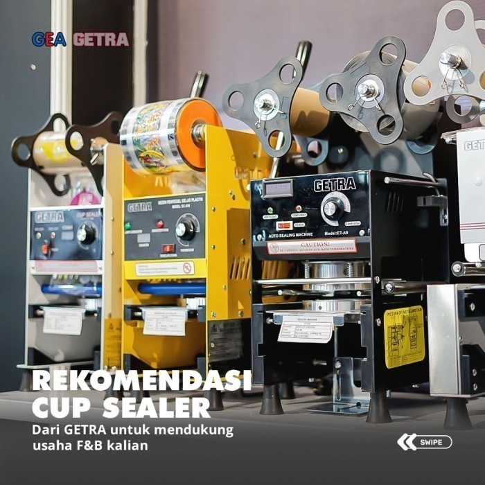 Cup Sealer Getra Semi Otomatis Et-A9 / Mesin Segel Gelas Eta9 / Et A9
