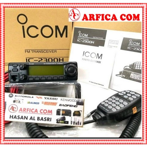 JUAL RIG ICOM IC-2300H VHF - ICOM 2300 RADIO RIG ICOM 2300H IC 2300H 2300 H RESMI