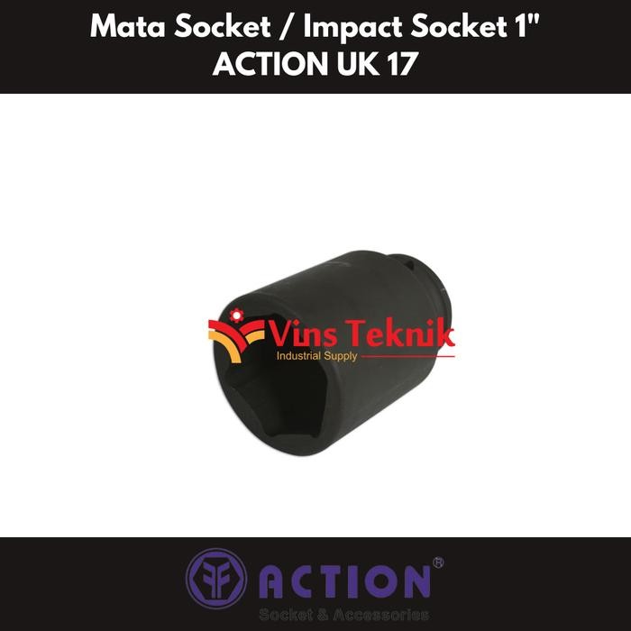 ___ Mata Socket Impact Socket 1" ACTION UK 17 - 25 Mata Impact