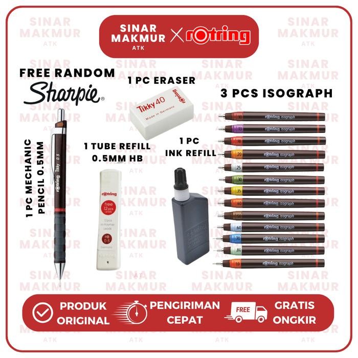 

College Set Rapido Isograph Eco Pack Rotring (Set)