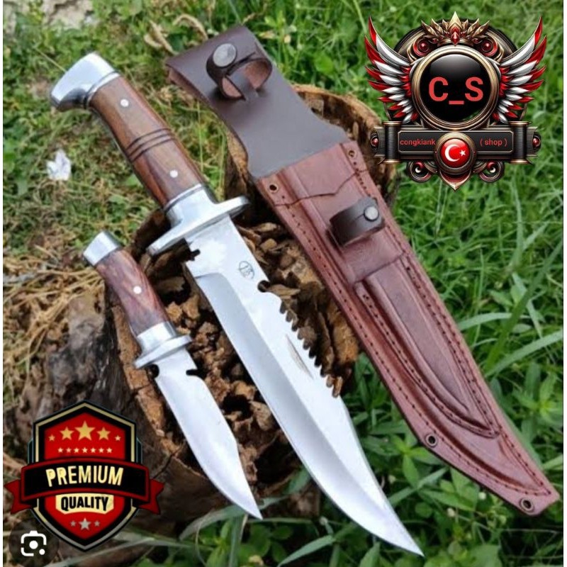 viral Pisau Set Rambo Tactical Outdoor