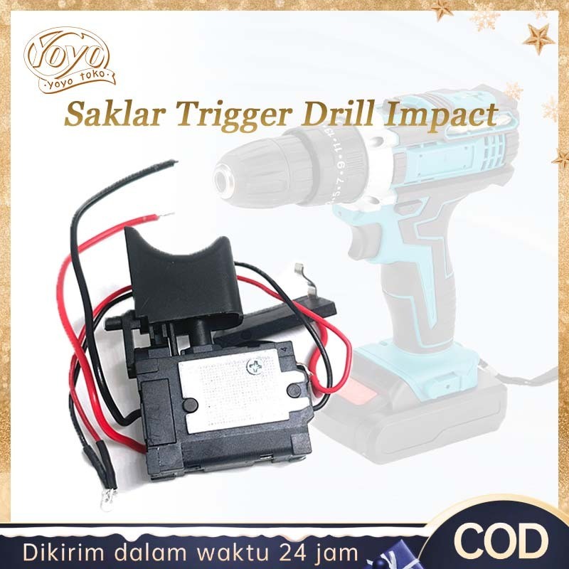 Saklar Bor Bolak Balik Saklar Mesin Bor Baterai Dc Cordless 7.2-12V Variable Speed Bor Cordless