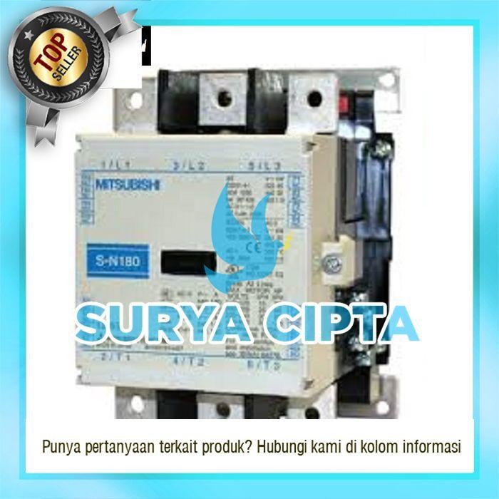 KONTAKTOR CONTACTOR MITSUBISHI S-N180 SN-180 SN 180 TERMURAH
