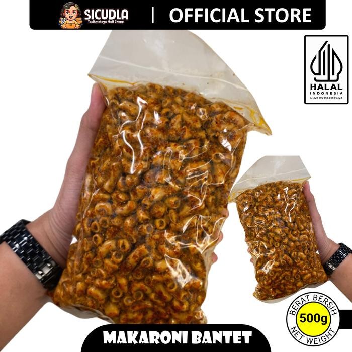 

MAKARONI BANTET TASIKMALAYA 500gr - TANPA LABEL STIKER Food Snack New