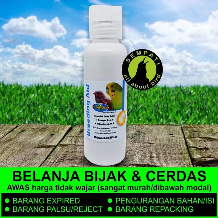 Gass. Breeding Aid Oil Vetafarm Vitamin Burung Merangsang Birahi Meningkatka