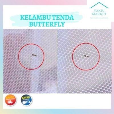 KELAMBU LIPAT KELAMBU TENDA BUTTERFLY
