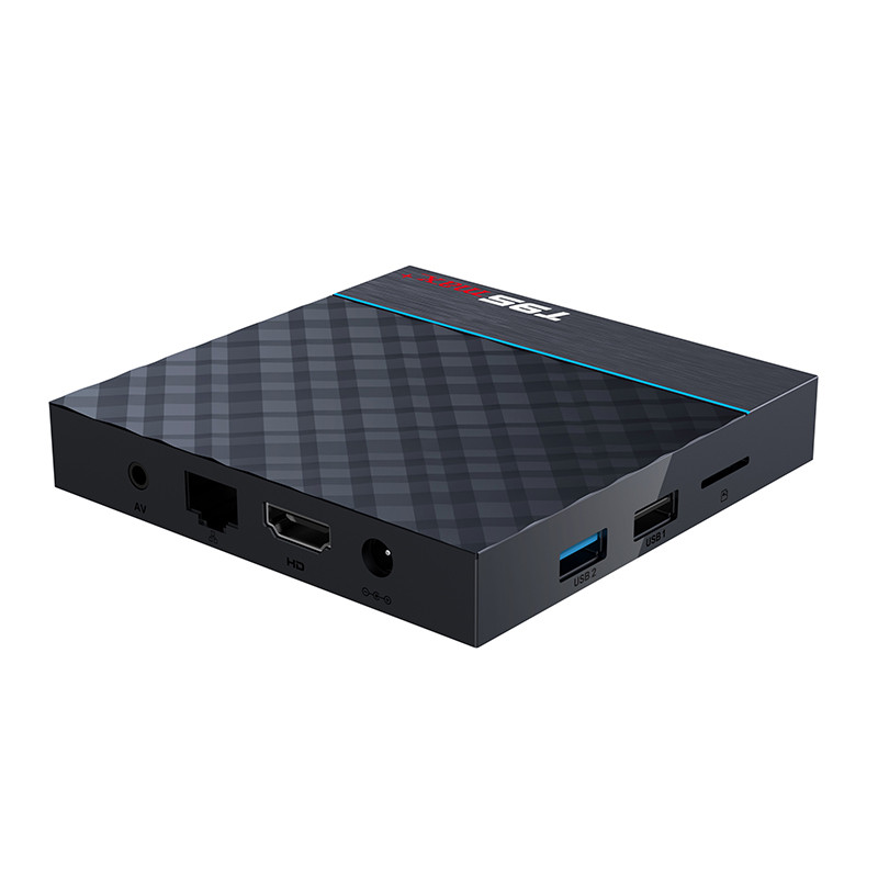 VHXSIN 10PCS T95 MAX + PLUS Android 9.0 TV BOX Amlogic S905X3 4G RAM 32GB 64GB ROM  2.4G/5GHz Wifi B