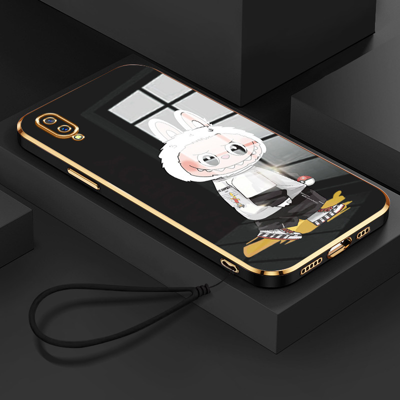 Casing Hp Untuk VIVO V11 V11 Pro Case Boneka mode Kasing Softcase mata Kesing baru lunak pelindung s