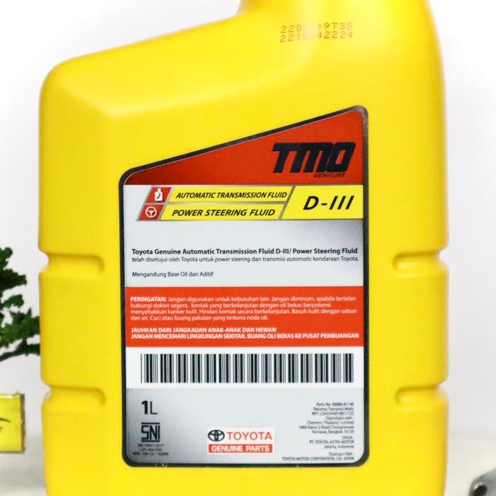Oli Tmo Atf D-Lll 1L - Oli Power Steering 1L Tmo - Oli Transmisi Matic Kode 085