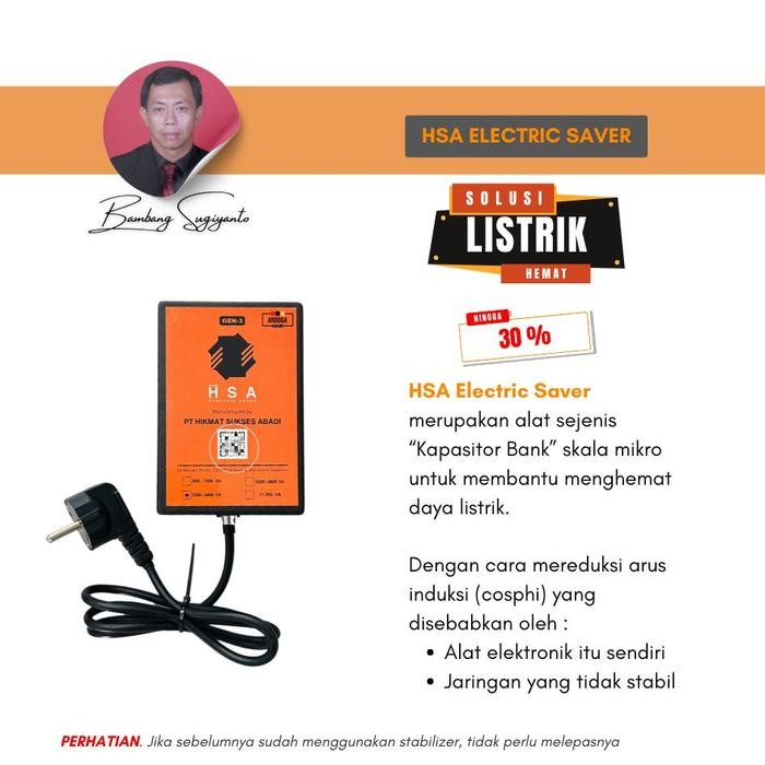 Andoda Hsa Electric Saver Penghemat Listrik Pt Hikmat Sukses Abadi