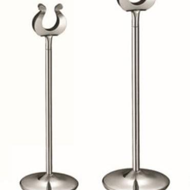 

COOKSTON Stand Card Holder /Table Number Menu /Tiang Nomor Stainless Stell 304