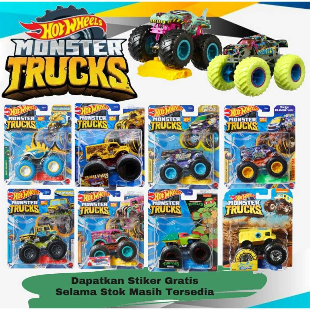 HotWheels Monster Truck Trucks Ban Besar Keren Original MATTEL Murah Meriah