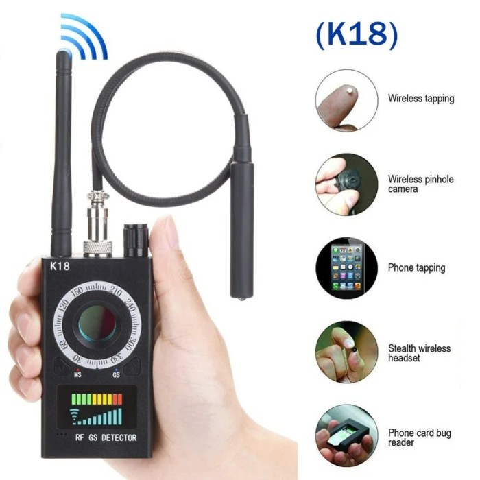 K18 Detector Multi-function Anti Mini Bug Audio SPY-Camera GSM Finder
