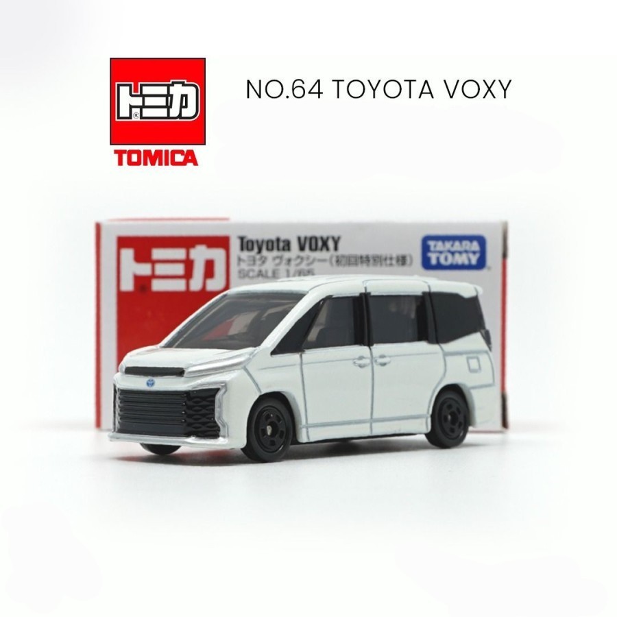 TOMICA TOYOTA VOXY BLACK HITAM #64 TAKARA TOMY DIECAST MOBIL MPV SUV