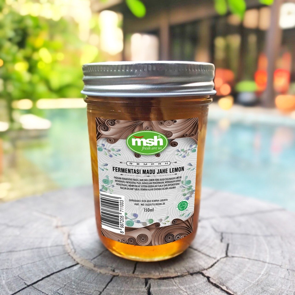 

MSH Fermentasi Madu Jahe Lemon 150 ml