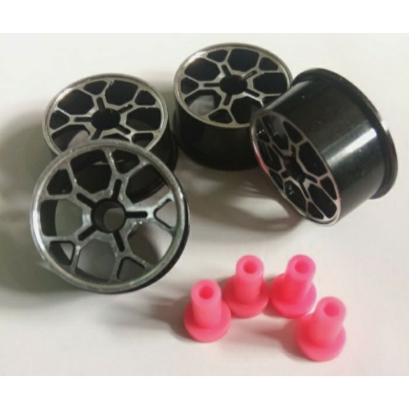 Rep Tamiya HG Velg Aluminium Wheel / Velg ALU bunga M