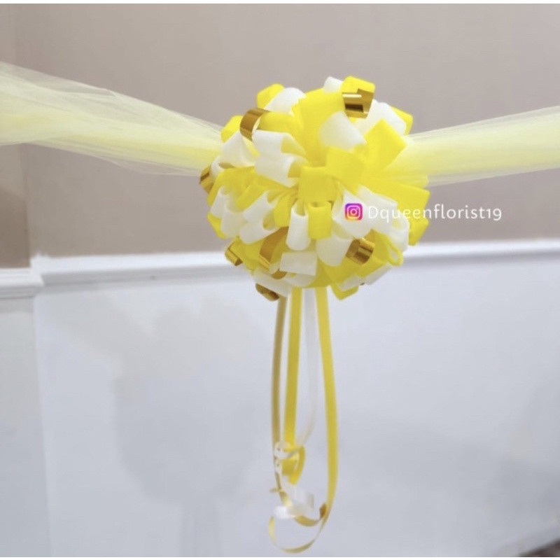 

Lsp DQueen Florist Pita peresmian ting pita opening pita satin Tille merah set ting pita grand