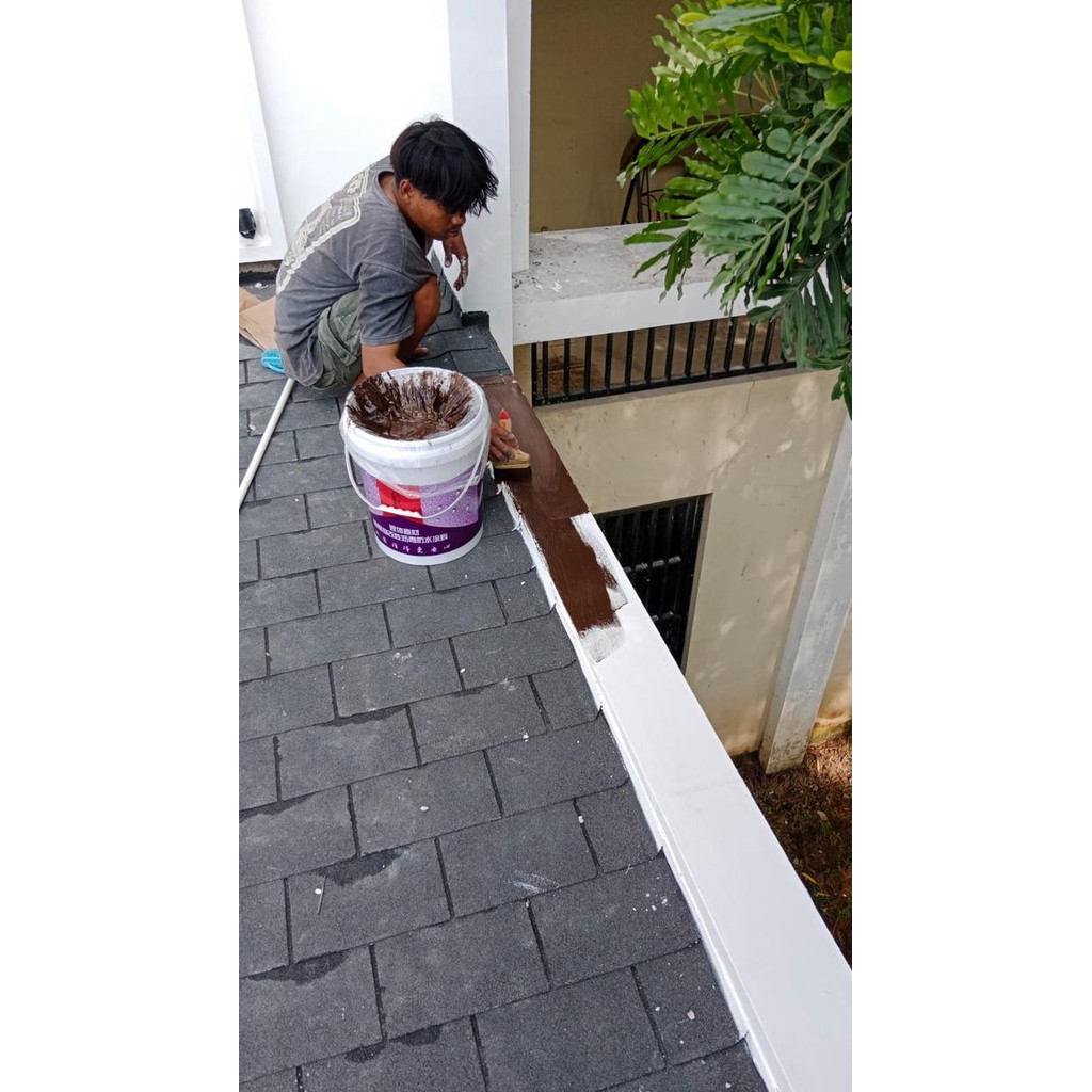 Ready Aspal Cair Liquid Membrane Waterproofing Coating 20Kg Terlaris'