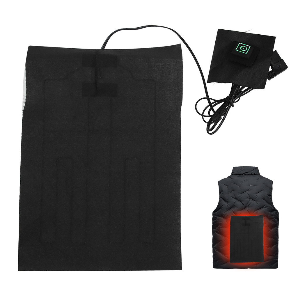 Usb Warm Pads Fast Heating Carbon Fiber Heating Pad Winter Outdoor Heating Warmer Pad For Cloth Vest