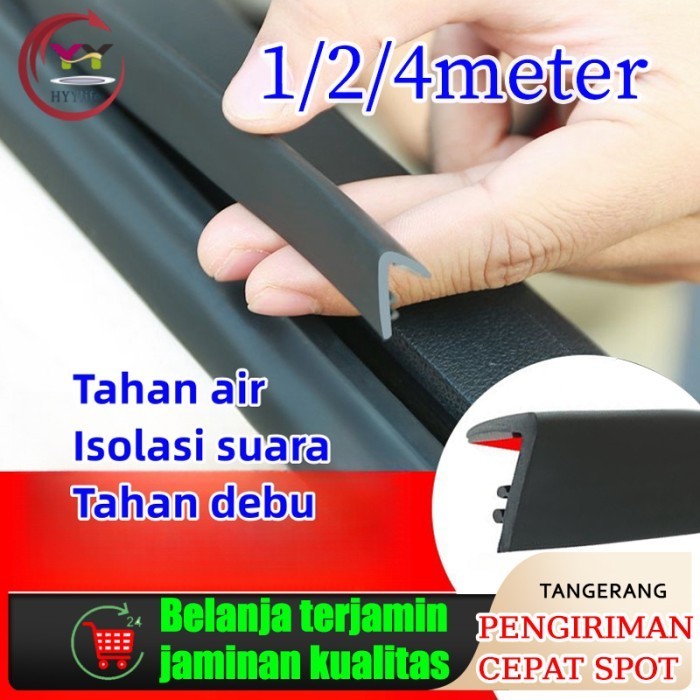 Strip Penyegel Kaca Mobil Strip Water Strip Karet Kaca Luar Karet