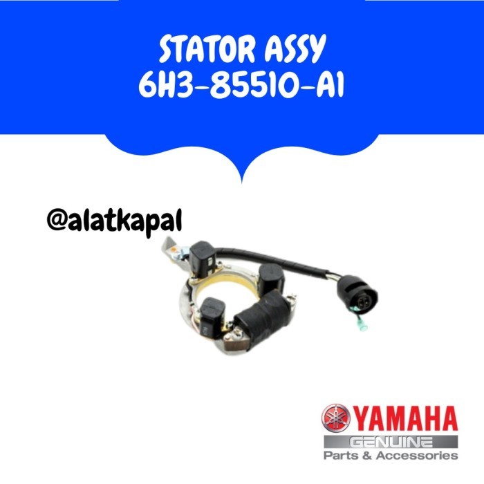 STATOR ASSY 6H3-85510-A1 UNTUK MESIN TEMPEL YAMAHA 60PK