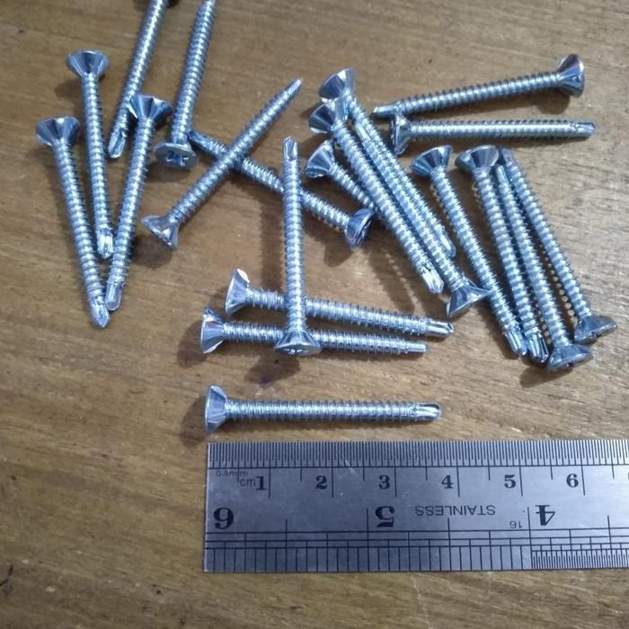 #6X1,5'' SEKRUP GRC SDS / KALSIBOARD / CALCI SCREW 4CM TERMURAH