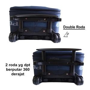 Koper 20 Inch Polo Gear Polo Twin Bahan Kain Original Ukuran Kabin