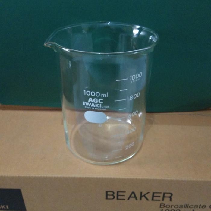 Beaker Glass 1 L. Beaker Glass 1000 ml. IWAKI
