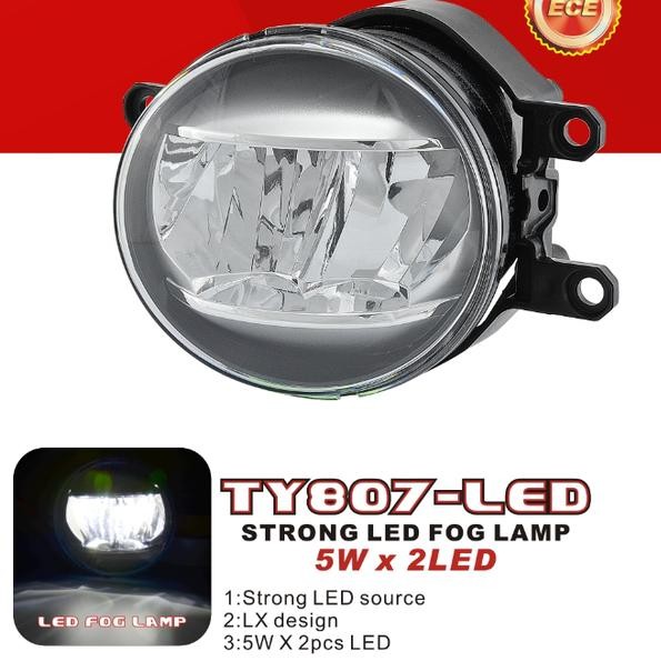 Populer Foglamp / Lampu Kabut Dlaa Ty807-Led Toyota Universal