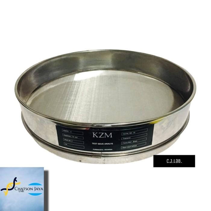 Sieve Ayakan Stainless Mesh 20 Test Mesh 20 (850 um) Diameter 30 cm