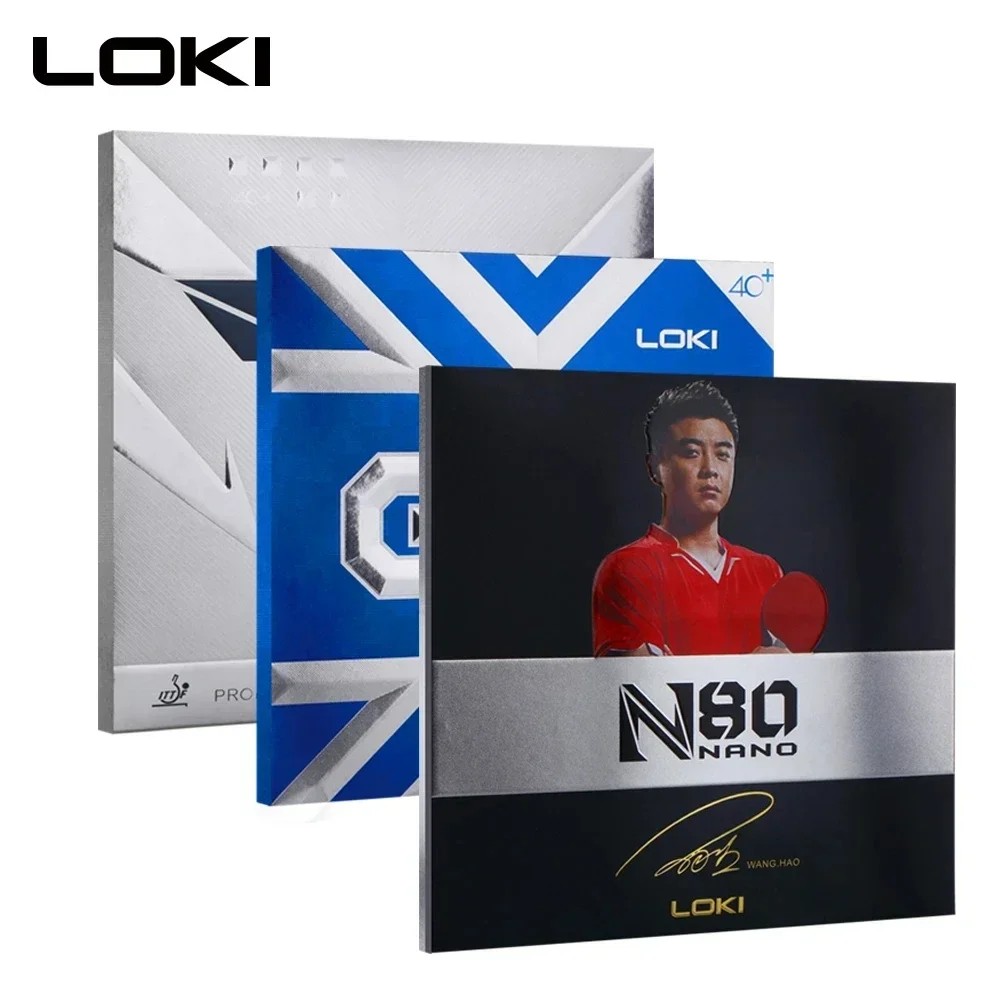 Loki-Professional Gtx/T3/N80 Table Tennis Rubber, Ping Pong Rubber, Sponge For Fast Attack, Loop