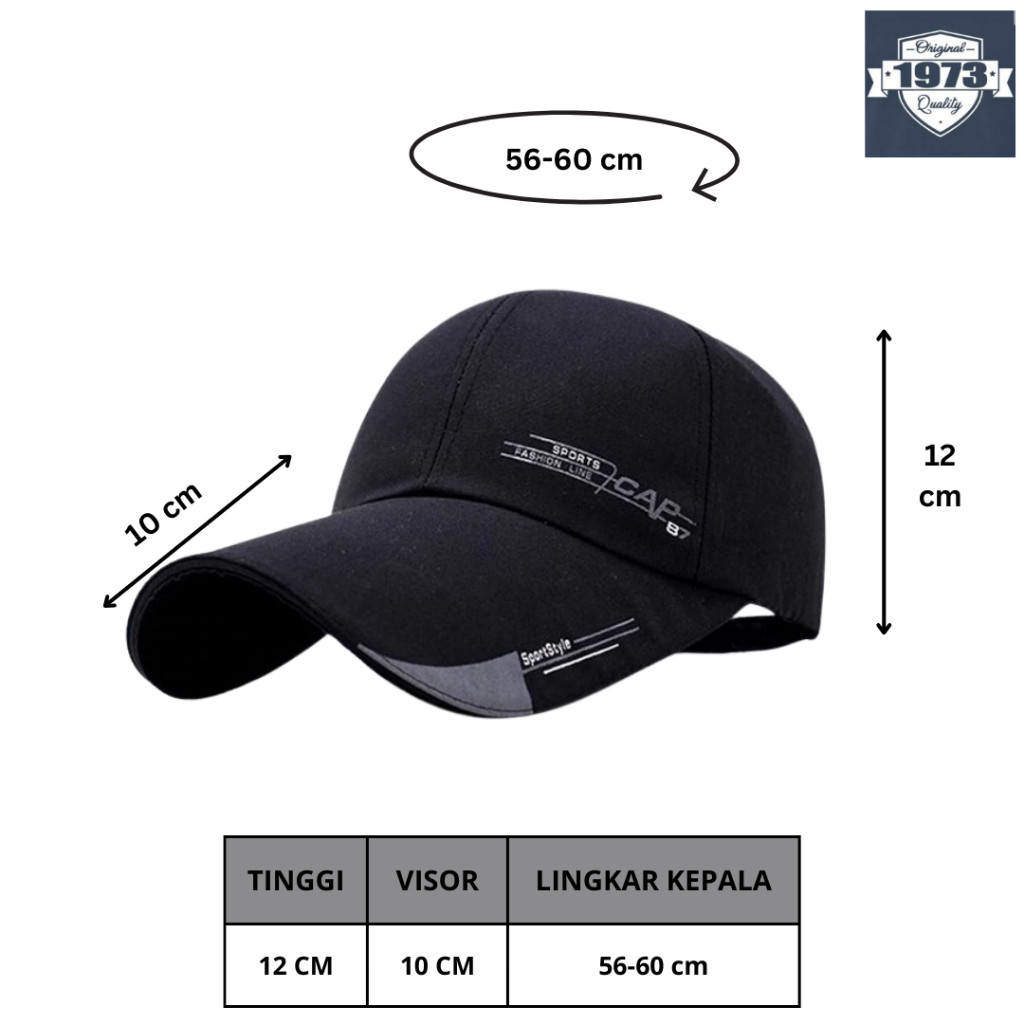 Topy Polos Casual Model Baru Ropi Laki Laki Cowok Promo Olahraga Topo Distro Premium Branded Topi Ba