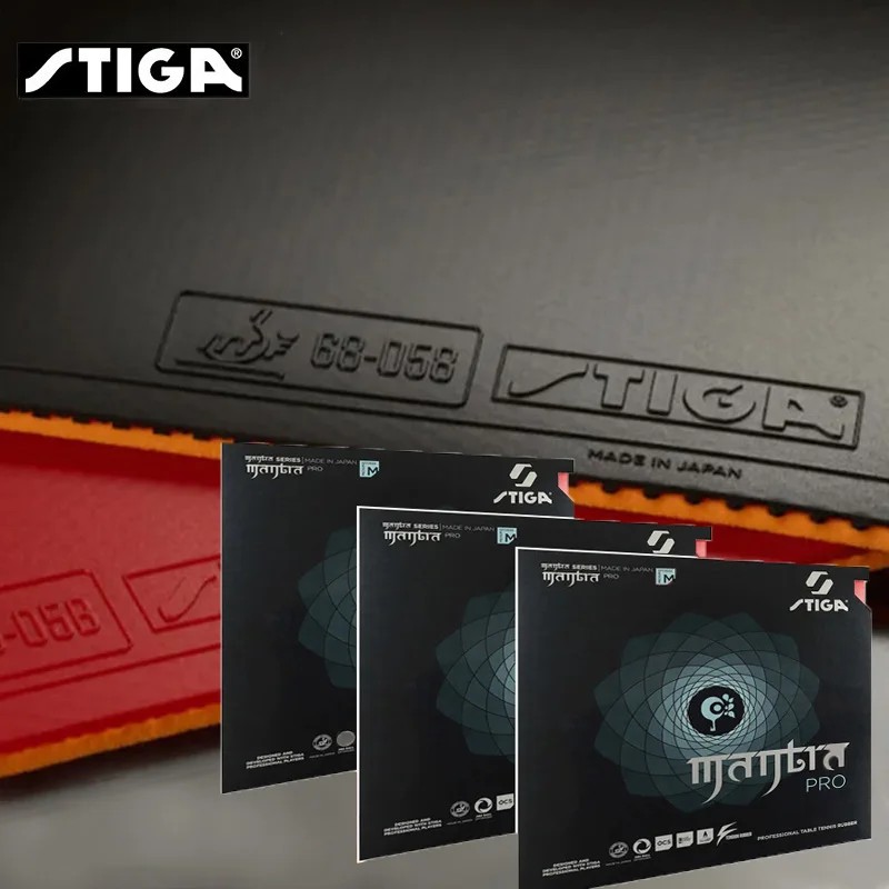 Stiga Mantra Pro M / H / Xh Series Table Tennis Rubber Semi-Tacky Pimples-In Offensive Ping Pong