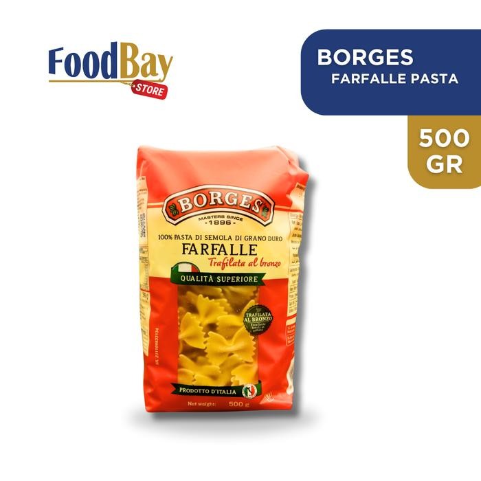 

Ready JT BORGES Farfalle Pasta 500 Gr - Pasta Farfalle - Pasta Instant