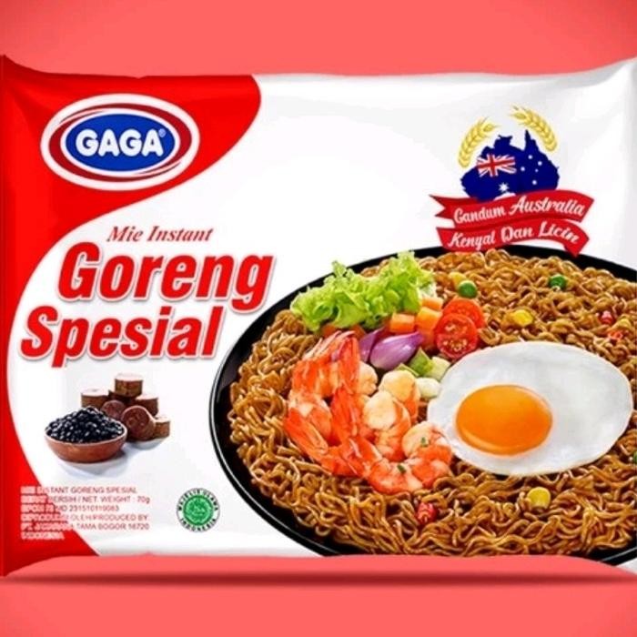 

Ready JT Mie Gaga Mie Instant Goreng Spesial 75g ( satu dus isi 40 bungkus )