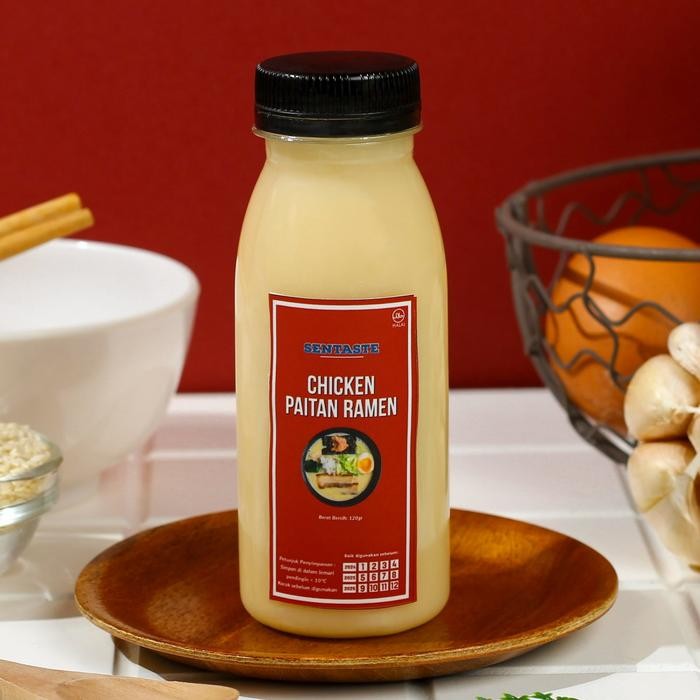 

Ready JT Chicken Paitan Ramen SenTaste 120gr - Creamy Kuah Mie Kaldu Ayam Halal