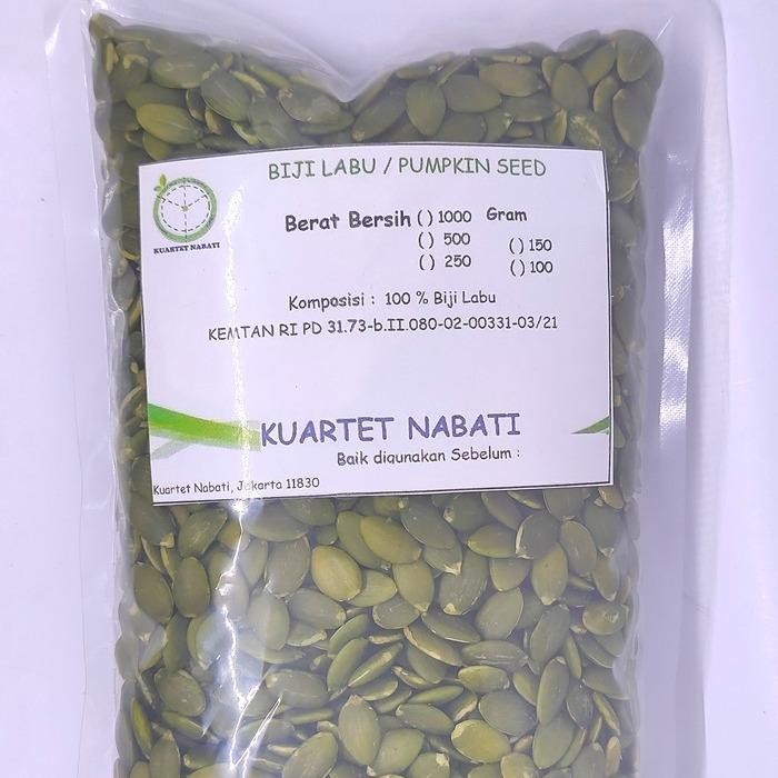 

SALE !!! 1000GR BIJI LABU MENTAH/ RAW PUMPKIN SEEDS - KUACI READYY