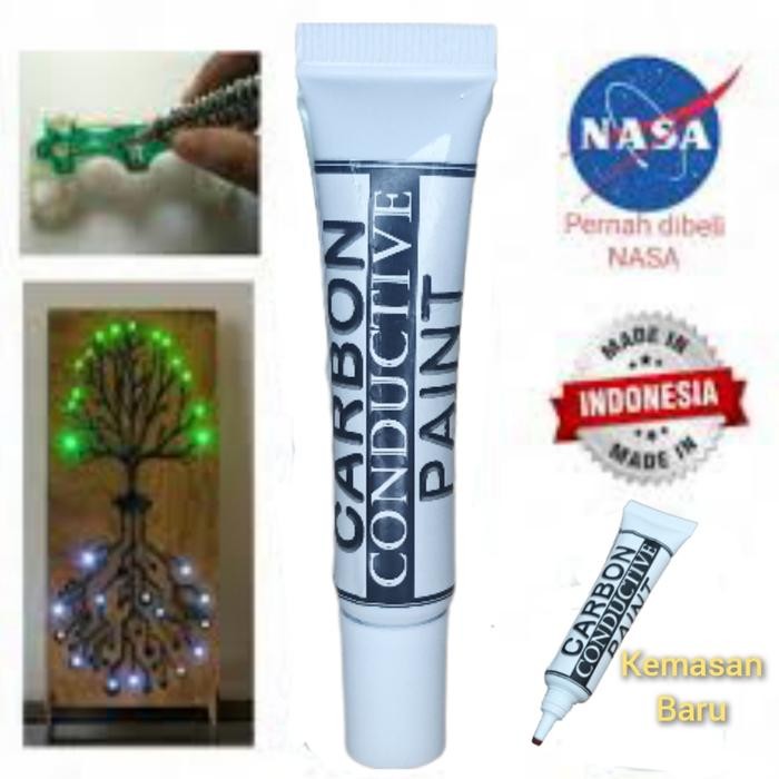 

CARBON CONDUCTIVE PAINT / CAT KARBON PENGHANTAR ARUS LISTRIK ORIGINAL