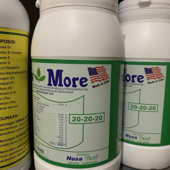 Pupuk Grow more 20-20-20 seimbang cover