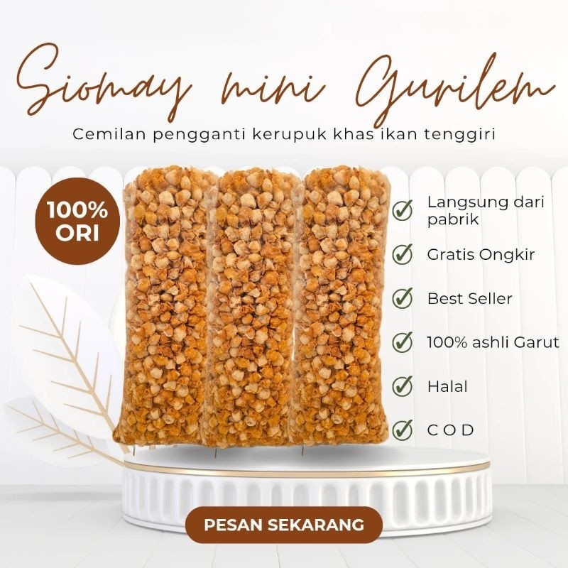 

waw SIOMAY MINI Gurilem isi 1kg xtra packing
