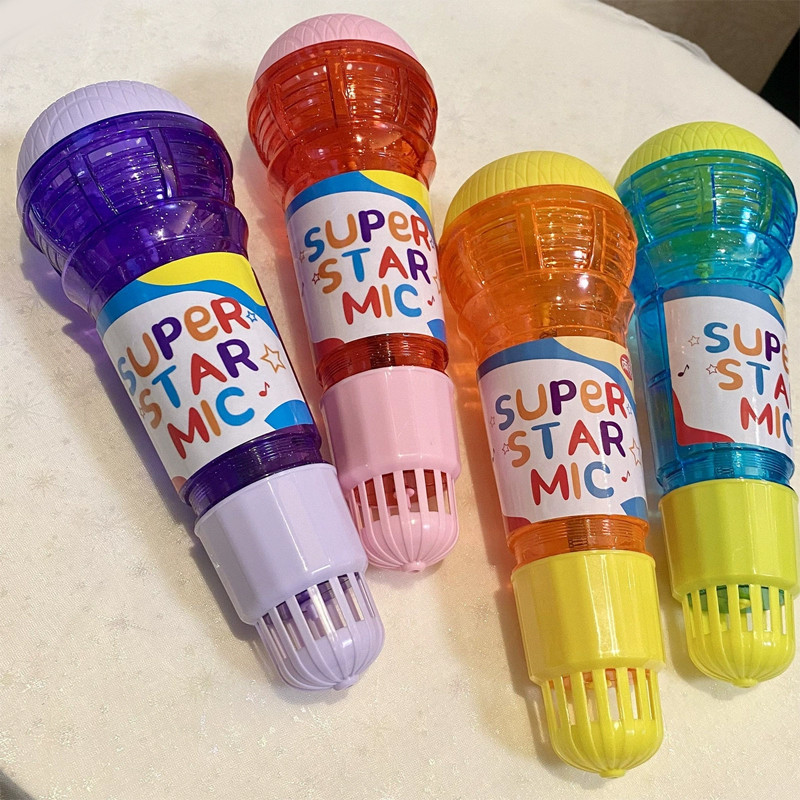 24cm Large Echo Microphone Physical Children's Echo Microphone Singing Toy Music Enlightenment Echo