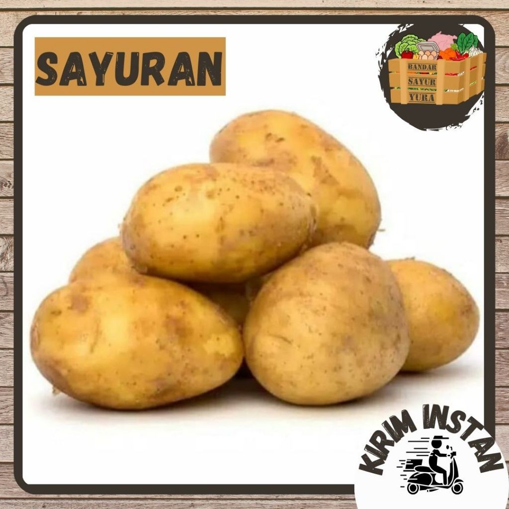 

Kentang Lokal Besar 1Kg KIRIM INSTAN