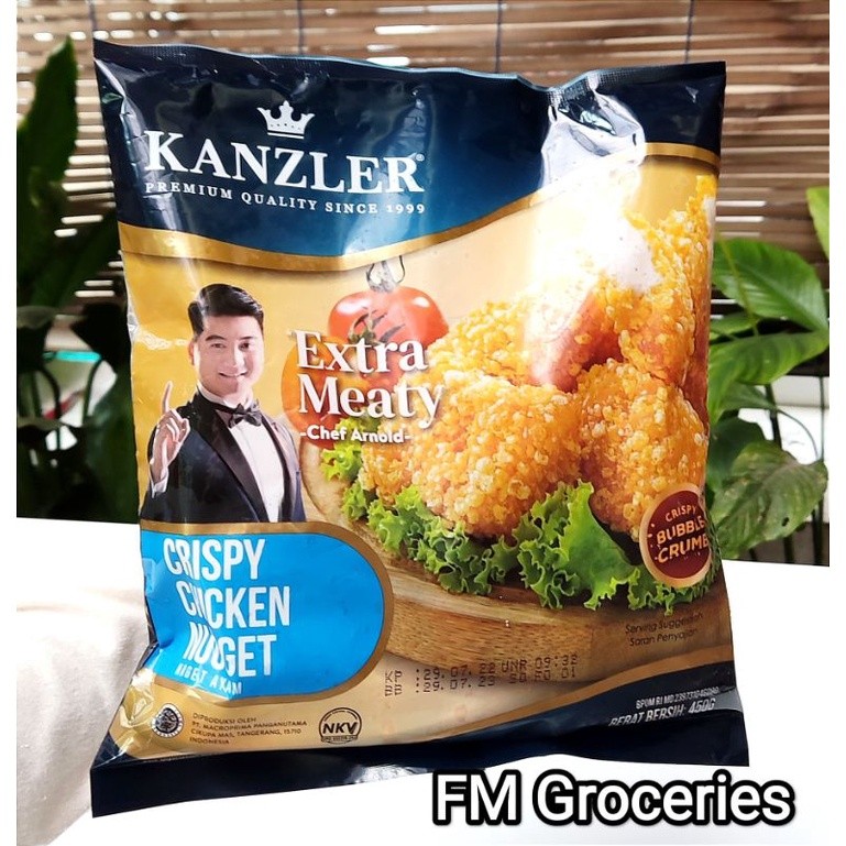 

debo Nugget Kanzler Crispy Chicken Nugget / Chicken Nugget Premium 450 Gram