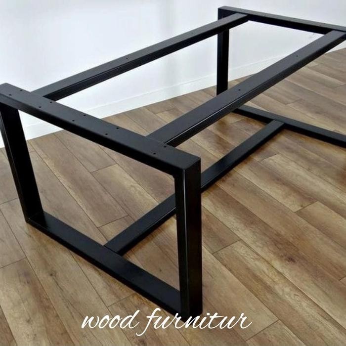 custom order kaki meja besi / frame kaki meja