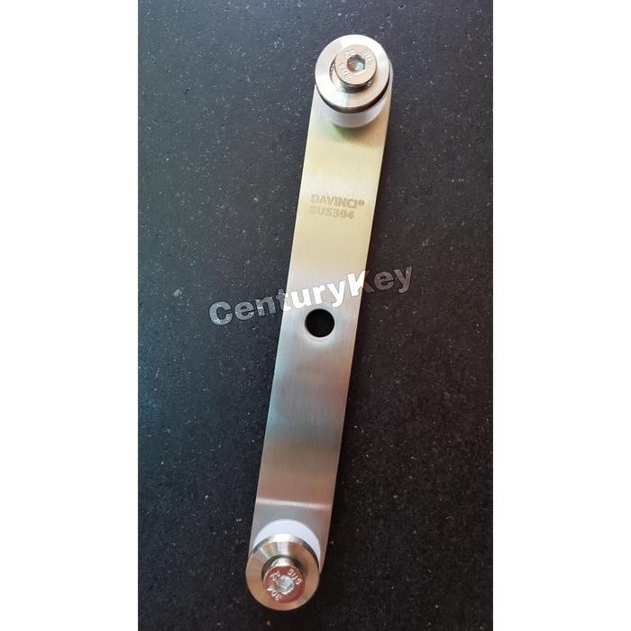 Glass Railing Plat Railing Tangga Kaca SUS 304