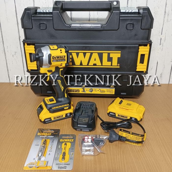 DEWALT BOR OBENG CORDLESS IMPACT DRIVER DEWALT DCF850 BOR BATERAI